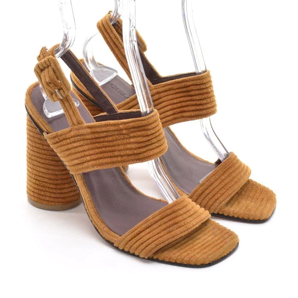 Rachel Comey Madera Corduroy Sandals Pumps 6.5 M New